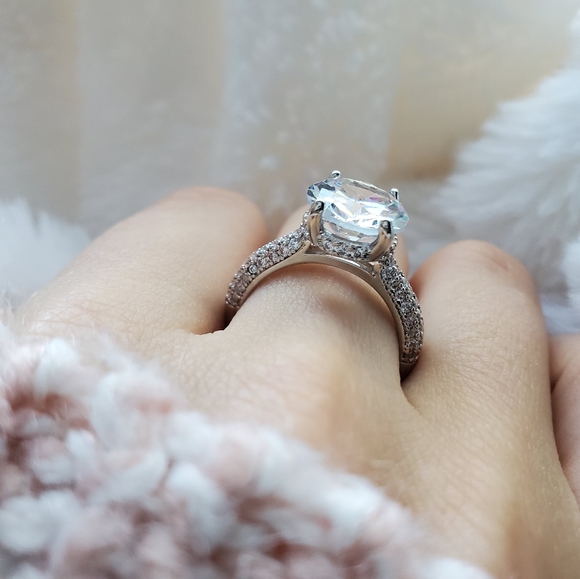 New Beautiful Sunshine 925 Silver Ring - Picture 8 of 11